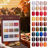 Offre Spéciale : Kit de Vernis Gel UV 36 Couleurs Sans TPO & HEMA – Échantillon Disponible – Gel à Ongles pour Salons de Manucure – Fournisseur Fabricant
