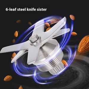 Taiwan US Regulation Factory's 2L Fully Automatic Home Blender Multifunctional <b>Kitchen</b> Cooking Machine Household Wall Breaking H - Product Image 6