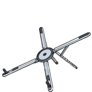 Supporto Magnetico Pieghevole in Lega di Alluminio Tipo X per Laptop, <span class=keywords><strong>Tablet</strong></span> <span class=keywords><strong>e</strong></span> Telefono, Regolabile per Scrivania, Letto, Auto <span class=keywords><strong>e</strong></span> Viaggi - Product Image 5