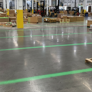 Carretilla elevadora industrial Vehículo Verde Rojo Azul Guía de seguridad para peatones Almacén Acera Luz de línea láser virtual - Product Image 1