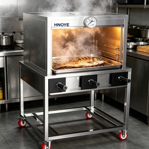 Máquina para Asar Pescado <span class=keywords><strong>de</strong></span> Gran Capacidad, 15 Brochetas, Diseño Vertical, Ahorra Espacio - Product Image 2