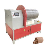 Machine de découpe automatique de tubes en papier à vente chaude, commande PLC, CNC, haute efficacité, prix bas, machines de fabrication de produits en papier