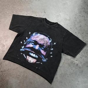 Spedizione Gratuita, T-Shirt da Uomo Personalizzata OEM 2026, 270G 100% Cotone, Stampa Grafica <span class=keywords><strong>Vintage</strong></span> Lavata, Oversize Streetwear - Product Image 5
