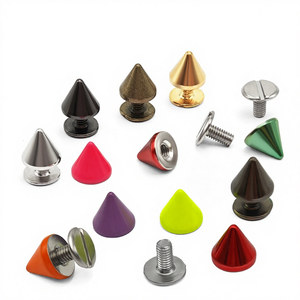 Clous à tête de balle en cuivre de qualité usine, rivets plaqués, accessoires de quincaillerie pour vêtements et chapeaux, échantillons en 7 jours - Product Image 1
