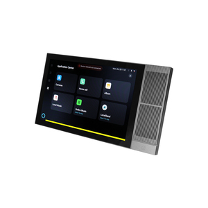 เครื่องขยายเสียง2x15W อัจฉริยะ Alexa Tuya Alexa Tuya เปิดใช้งานหน้าจอสัมผัสควบคุมด้วยเสียงแอนดรอยด์11พลาสติก ZigBee Wi-Fi สำหรับบ้านอัจฉริยะ M - Product Image 1