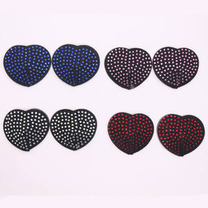 Cache-tétons sexy pour femmes, cache-tétons mini diamants en forme de cœur, cache-tétons fantaisie pour filles, opaque - Product Image 3