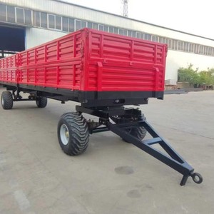 Remorque agricole de 2 tonnes de capacité, panneaux latéraux amovibles, niveau de sécurité élevé, facile à utiliser - Product Image 4