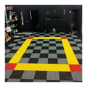 하이 퀄리티 자동차 차고 바닥 타일 1.8cm 세차장 용 두꺼운 폴리 프로필렌 모듈러 바닥 타일 - Product Image 6