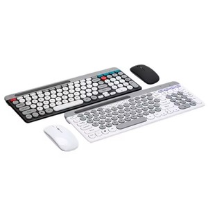 Combo Clavier Mécanique Gamer Rétroéclairé RVB 79 Touches <span class=keywords><strong>Sans</strong></span> <span class=keywords><strong>Fil</strong></span> 2.4G <span class=keywords><strong>Ensemble</strong></span> Clavier <span class=keywords><strong>Souris</strong></span> pour Jeux Informatiques USB - Product Image 3