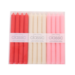 Bougie de mariage en cire de paraffine originale, blanche, en forme de bâton, pour les fêtes de mariage et les anniversaires - Product Image 5