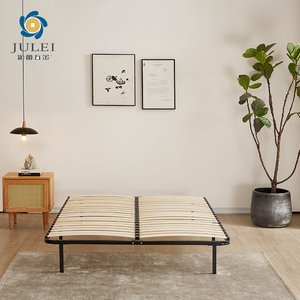 Giá thấp Matt Brown kim loại nền tảng giường cơ sở kim loại giường khung nệm cho nhà nội thất phòng ngủ - Product Image 2