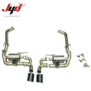 Système d'échappement complet en alliage de titane JYD Catback pour Porsche <span class=keywords><strong>718</strong></span> Cayman / <span class=keywords><strong>Boxster</strong></span> <span class=keywords><strong>S</strong></span> 2.0T 2016-2023 - Product Image 2