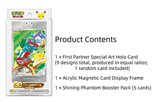 Boîte scellée d'origine, cartes Pokémon, version chinoise, TCG, coffret de célébration du 30e anniversaire, boîte poussoir, matériau PVC, pour collection - Product Image 4