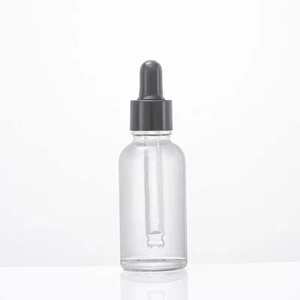 Botella de Vidrio Esmerilado Transparente de Lujo de 30 ml con Gotero, Impresión de Pantalla, Logotipo Personalizado, Cilindro para Perfume, Aceite Esencial, OEM/ODM - Product Image 3