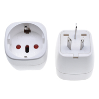 Adaptateur de voyage en cuivre Schuko européen (Allemagne, France) vers Chine, Argentine, EU-16