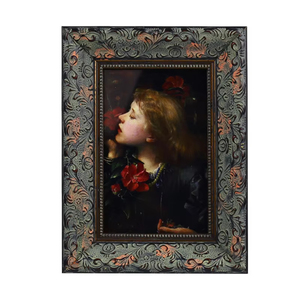 Manufacturers Provide Rustic Picture Photo Frame European Retro Solid Wood Stand Photo Frame - Product Image 3