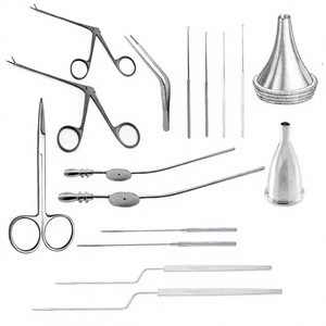 ALIVANTA INDUSTRY Juego de Instrumentos Básicos de Otorrinolaringología, Herramientas Manuales para Cirugía Vascular, Certificación CE Clase II, Miringotomía Quirúrgica - Product Image 1