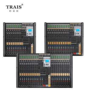 TRAIS Wholesale TFB 16 Channels Professional Analog Audio Mixer For Performance Singing Party Mixing Console