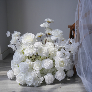 ดอกไม้ประดิษฐ์ผ้าไหมคุณภาพสูงยอดนิยมสำหรับตกแต่งทางเดินในพิธีแต่งงาน - Product Image 3