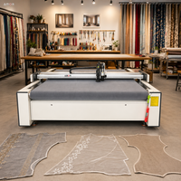 Machine de découpe automatique de tissus CNC avec couteau oscillant pour la production textile et de vêtements