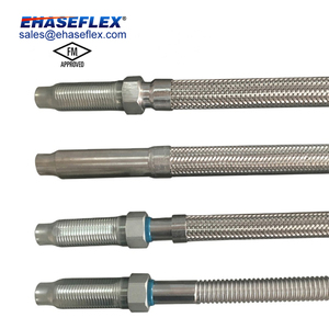 FM Approved Stainless Steel Fire <strong>Sprinkler</strong> <strong>Flexible</strong> <strong>Hose</strong> with Braided Mesh for Fire Protection System - Product Image 6