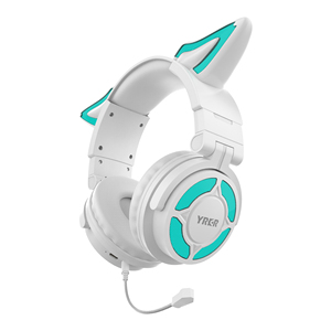 Tarjeta de sonido de transmisión en vivo Compatible con auriculares para juegos de Anime, auriculares intrauditivos para juegos, auriculares intrauditivos de baja latencia y función ENC - Product Image 3
