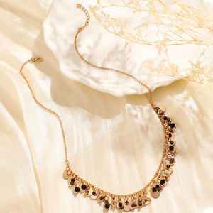 Collar de Moda con Capas, Chapado en Oro, Estilo Bohemia, Joyería para Mujer para Fiestas - Product Image 3