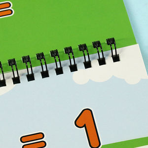 Libro <span class=keywords><strong>de</strong></span> actividades <span class=keywords><strong>de</strong></span> matemáticas para niños <span class=keywords><strong>de</strong></span> preescolar, libro <span class=keywords><strong>de</strong></span> alta calidad para aprender a contar espiral - Product Image 6