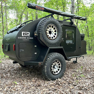 Stiamo vendendo Mini RV a forma di lacrima vagoni, camper e rimorchi, che sono adatti per il campeggio all'aperto - Product Image 4