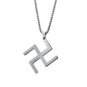 Collares de Acero Inoxidable al por Mayor para Mujer, Colgantes de Acero Titanio que No se Destiñen, Accesorios de Compras, Pequeños Regalos y Recuerdos - Product Image 5