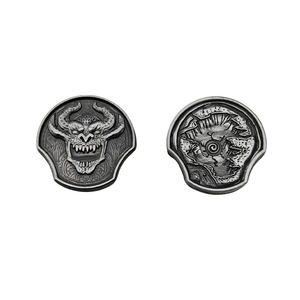 Двухсторонний индивидуальный заказ, оптовая продажа, мелочь, латунный тисненый Токен с логотипом, египетские монеты, монета для принятия решения - Product Image 5