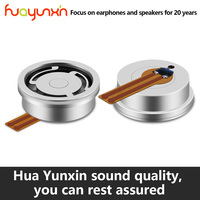 Huanyunxin usine OEM haut-parleur partie pour Conduction osseuse Transdue écouteur unité de pilote 17.8mm 8ohm 110db 1w double ndfeb aimant