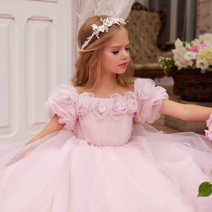 High Quality Kids Princess <strong>Girl</strong> <strong>Dress</strong> Flower Formal Evening Flower <strong>Girls</strong> <strong>Dresses</strong> Wedding Party Ball Gown Kids <strong>Dresses</strong> for <strong>Girls</strong> - Product Image 3