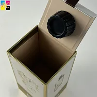 Boîte d'emballage personnalisée pour flacon de parfum avec logo, boîtes d'emballage avec logo personnalisé et fermeture pour emballage de liquides