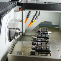 Tour CNC de haute précision YH0220II avec guidage linéaire pour petites pièces automobiles – Mini-tours à outils multiples
