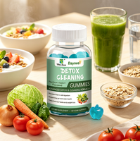 Gummies OEM 60 unités pour le soutien digestif, à base de fibres, Psyllium Husk et graines de lin, pour la santé intestinale, complément alimentaire végétalien
