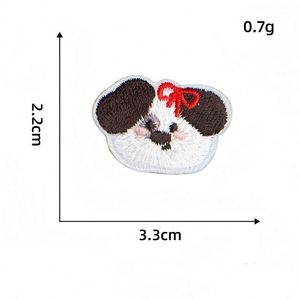 Mini Patch Brodé Adhésif ou Thermocollant Motif Chien Mignon pour Décoration - Product Image 6