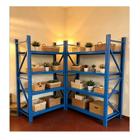 Gui Chang Étagères industrielles, Unité d'étagère métallique réglable en stock pour l'atelier et l'entreposage, Rayonnage métallique