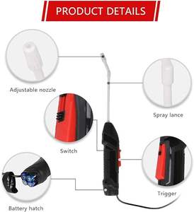 Регулируемая насадка, рюкзак или ручной компрессионный распылитель, струйный и Мелкодисперсный распылитель, биоконтроль, удобрения, легко наполнение, спрей - Product Image 3