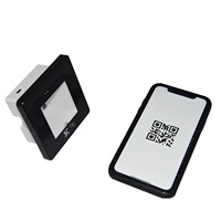 Wiegand RS232 USB RS485 TTL mifare QR Code carte de contrôle d'accès intelligente lecteur HM20-IC