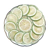 Tranches de citron vert lyophilisées en gros |   Pack de 500g en vrac pour garniture de cocktail infusé à froid au thé aux fruits |   Mélange sur mesure disponible