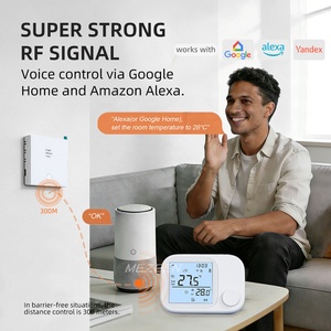 <span class=keywords><strong>Thermostat</strong></span> intelligent Wi-Fi haute précision, télécommande, homologué CE, design haut de gamme, nouveau design, thermostats fiables - Product Image 5