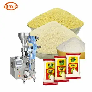 Gari Products Desiccated Coconut Peanut Bean Weighting Filling and Packing Machine