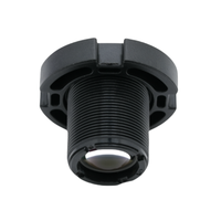 Ensemble de lentilles de projection LED M12, rapport de projection 0,6:1 avec support à quatre fentes pour projecteur de ciel étoilé 3535