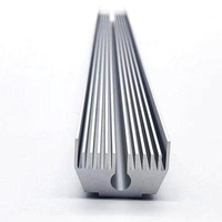 Disipador de calor de aluminio, módulo de disipador de calor grande de alta potencia, aleta enfriadora para placa PCB, placa base LED, refrigeración, radiador de placa trasera GPU