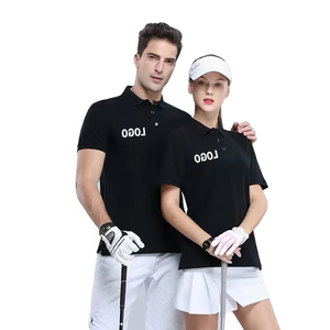 Personnalisable 100% Coton Imprimé Brodé Golf Design pour Polo T-Shirt pour Hommes et Femmes Broderie Personnalisée de Haute Qualité - Product Image 1