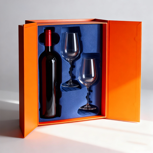 Cajas de Regalo de Cartón Rígido Plegables con Impresión de Logotipo Laminado Personalizado, para Vino Tinto, Whisky, Vodka, <span class=keywords><strong>Tequila</strong></span>, Embalaje de Lujo para Venta de Vino - Product Image 4