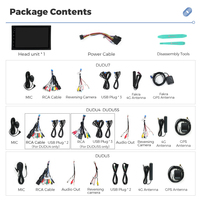 DUDUAUTO DUDU7 A7870 Reproductor Multimedia Inalámbrico para Auto con Carplay, Radio Inteligente para Auto, Unidad Principal con GPS y Navegación Universal