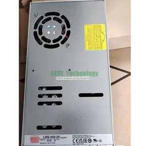 Fuente de alimentación conmutada por LRS-450-24, 450W, 24V, carcasa de Metal con ventilador, LRS-450-24 de fuente de alimentación Ac Dc