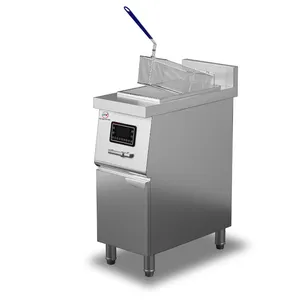 High Quality 15000W 36L Commercial electric induction industrial pot frying price deep fat fryers for fried chicken